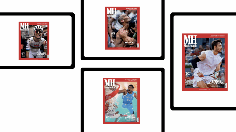 Men’s Health Italy Launches Redesigned “MH” Edition
